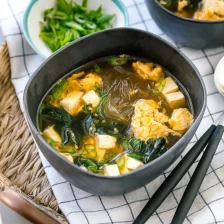 Japanese Glass Noodle Soup (Harusame Soup) Recipe Page