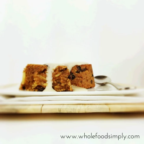 Christmas Pudding And Custard Image