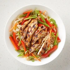 Grilled Hoisin Chicken And Rice Noodle Salad Recipe Page