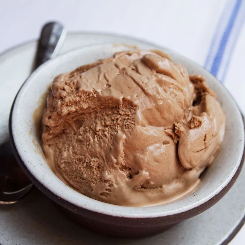 Soft And Rich Chocolate Frozen Custard Recipe Image