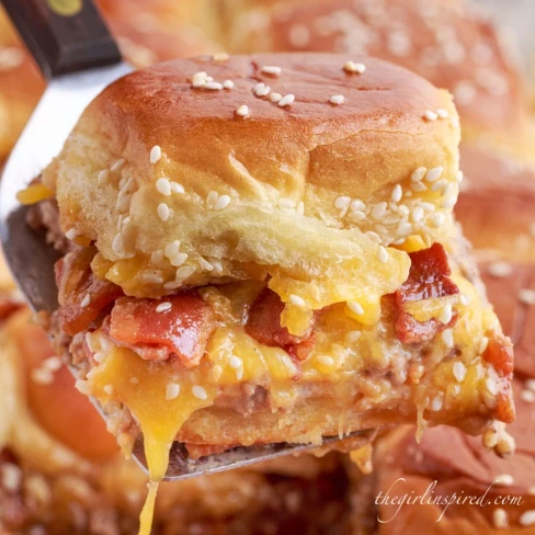 Bacon Cheeseburger Sliders Image