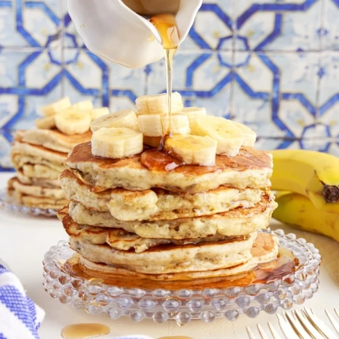 Banana Buttermilk Pancakes Image