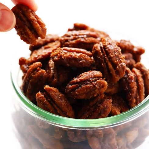 Maple Candied Pecans Image