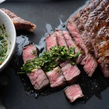 Steak With Chimichurri Sauce Recipe Page