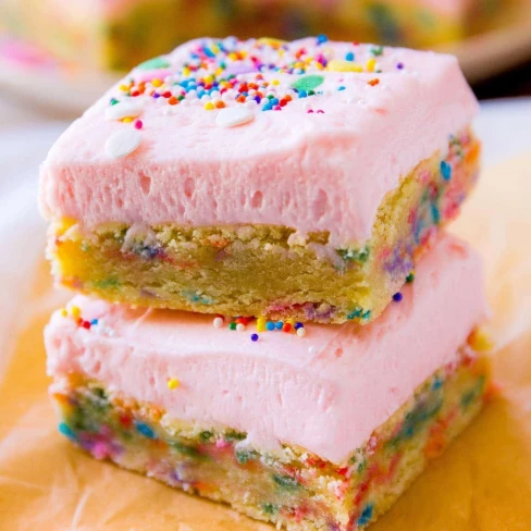 Frosted Sugar Cookie Bars Image