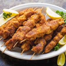 Breaded Chicken Skewers Recipe Page