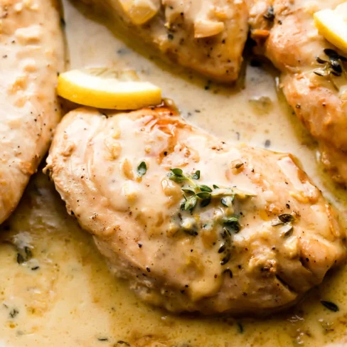 Creamy Lemon Thyme Chicken Image