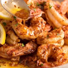 Crispy Grilled Shrimp (Prawns) with Lemon Butter Sauce Recipe Page