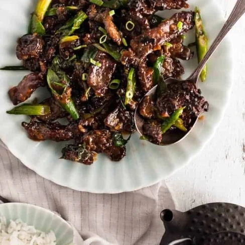 Crispy Sticky Mongolian Beef Image