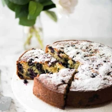 Blueberry Lemon Yoghurt Cake Recipe Page