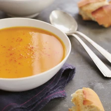 Autumn Carrot and Sweet Potato Soup Recipe Page