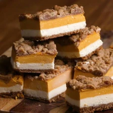 Pumpkin Cheesecake Bars Recipe Page