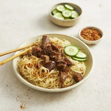 Slow Cooker Sticky Beef Noodles | Marion&#039;s Kitchen Recipe Page