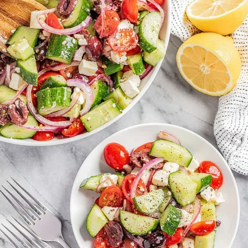 Simple Greek Salad Image