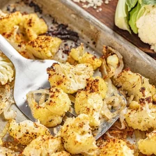 Parmesan Roasted Cauliflower Recipe Page