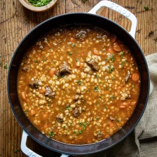 Beef Barley Soup Recipe Page