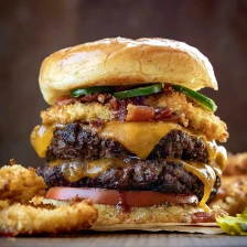 Rodeo Burger Recipe Page