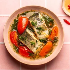 Canh Chua Cá Thì Là (Vietnamese Fish Soup With Tomato and Dill) Recipe Page