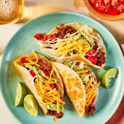 Crispy Ground Beef Tacos Image