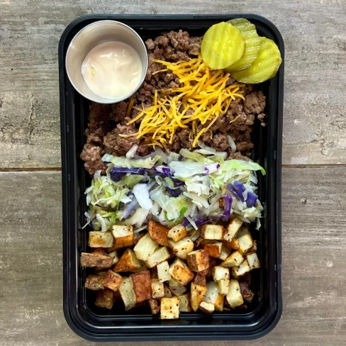 Deconstructed Big Mac Bowls Image