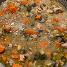 Chicken &amp; Veggie Soup Recipe Page