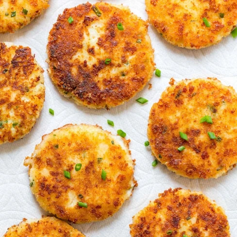 Cheesy Potato Pancakes Recipe (VIDEO) Image