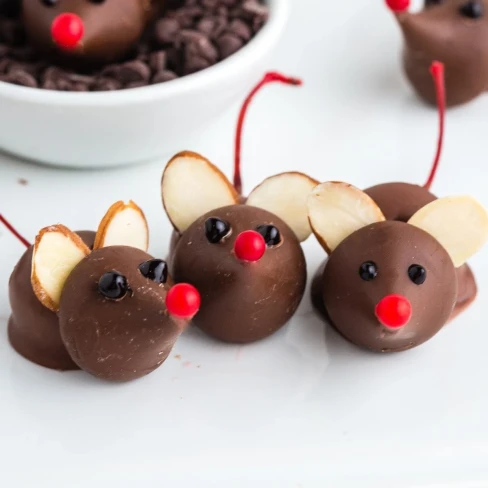 Chocolate Cherry Mice Image