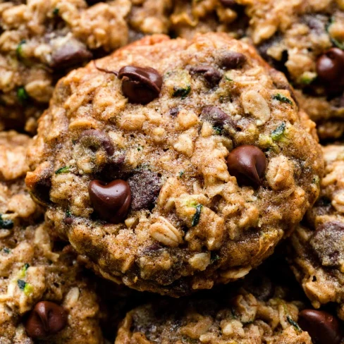 Zucchini Chocolate Chip Cookies Image