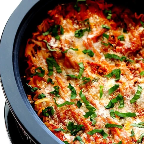 Slow Cooker Lasagna Image