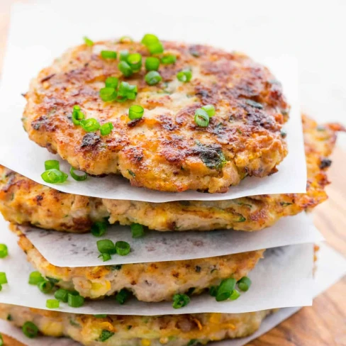 Chicken Zucchini Fritters Recipe Image