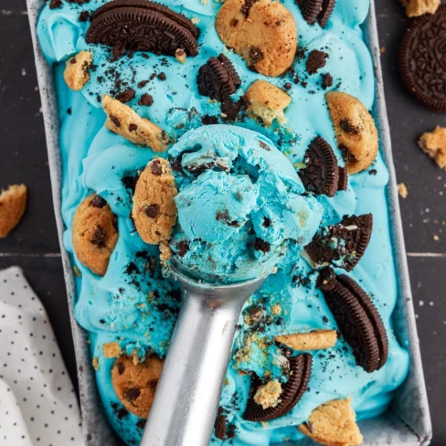 Cookie Monster Ice Cream Image