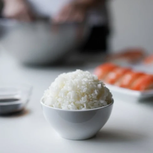 Easy Japanese Sushi Rice Image