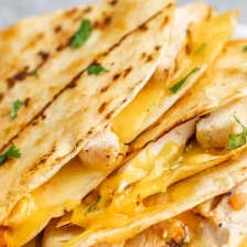 Cheesy Chicken Quesadilla Recipe Page