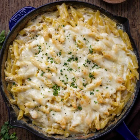 Chicken Alfredo Bake Image