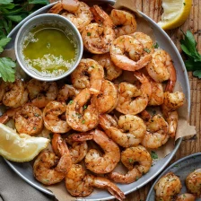 Air Fryer Cajun Shrimp Recipe Page