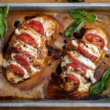 Caprese Hasselback Chicken Recipe Page