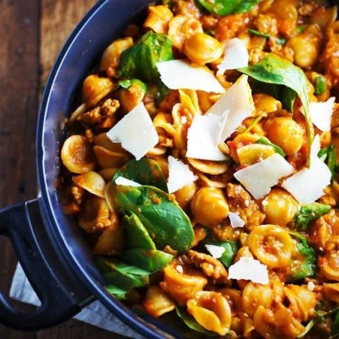 Simple San Marzano Pasta e Fagioli Image