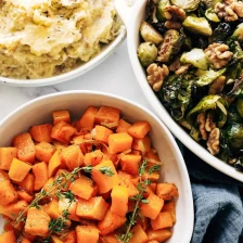 One-Hour Sheet Pan Thanksgiving Sides Recipe Page