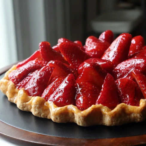 Fresh Strawberry Tart Image