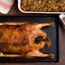 Crisp-Skinned Roast Goose and Gravy Recipe Recipe Page