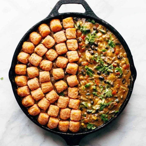 Southwest Sweet Potato Tater Tot Hotdish Image