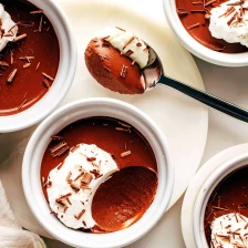 Easy Chocolate Pots de Creme Recipe Page