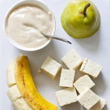 Banana, Tofu + Pear Baby Food Puree Recipe Page