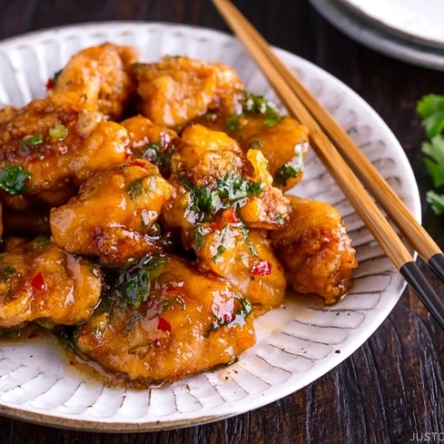 Chicken Karaage with Sweet Chili Sauce Image