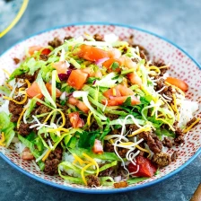 Okinawa Taco Rice Recipe Page