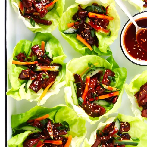 Quick Gochujang Lettuce Wraps Image