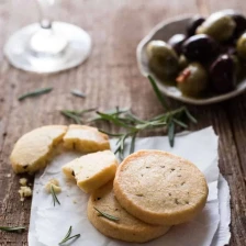 Parmesan Shortbread Biscuits Recipe Page