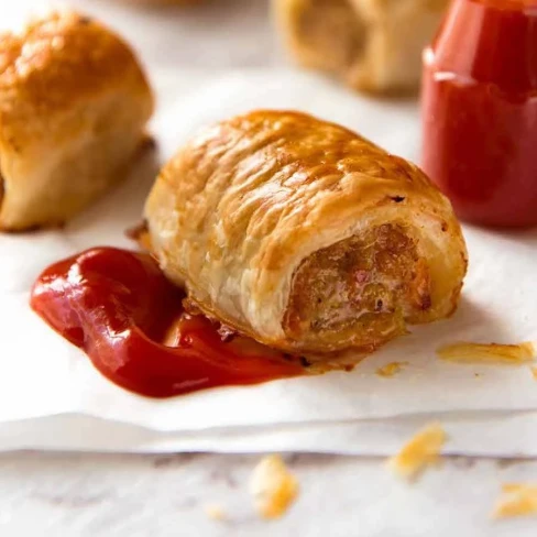 Homemade Sausage Rolls Image