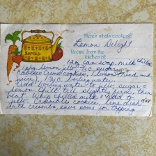 Lemon Delight Recipe Page