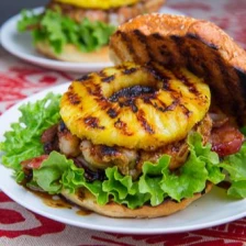 Pineapple Teriyaki Turkey Burgers Recipe Page